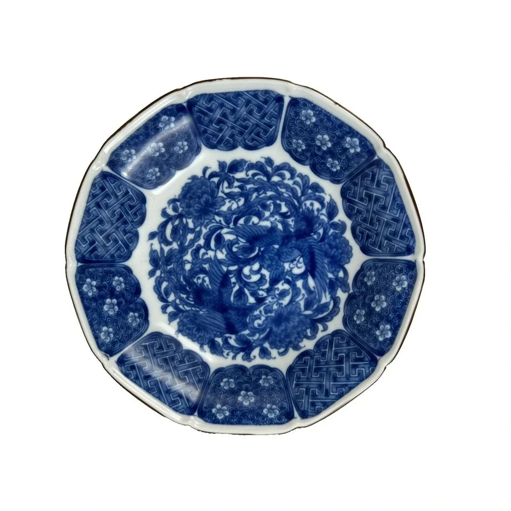 Antique Chinese Porcelain Bowl Blue & White  Qing-Republic Jingdezhen ~8